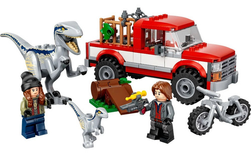 Lego Jurassic World Captura Velociraptores Blue E Beta 76946