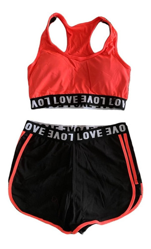 Conjunto Deportivo Corto Para Mujer Peto + Short