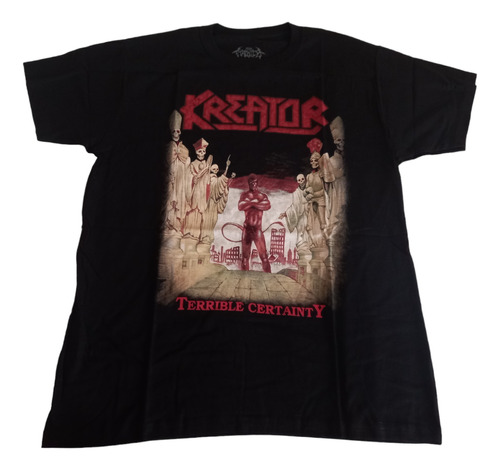 Kreator Terrible Certainty Polera Talla L Hellblast