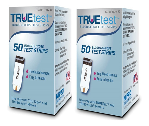 100 Tiras Truetest De Nipro Dianostics + Envio