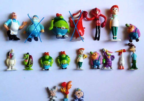 Figuras Cartoon Network Chocolatin Y Huevo Jack