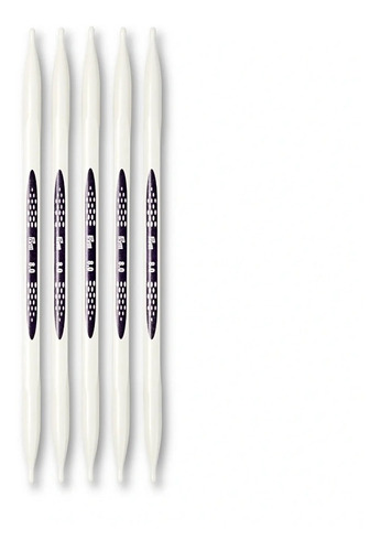 Palillos Rectos Ergo. Prym 20 Cms 5x Doble Punta Gruesos