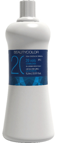 Água Oxigenada Cremosa Beautycolor 1l Volumagem 20 Volumes