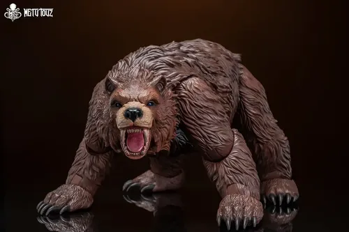 Boneco Mety Toyz Warframe Orc Mythic Legions Urso Word Bear