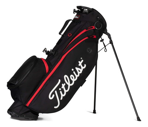 Titleist - Bolsa De Golf Players 4 - Negro/negro/rojo