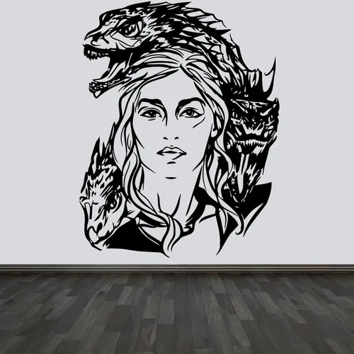 Vinilos Adhesivos Sticker Pared De Series Tv 55x55cms