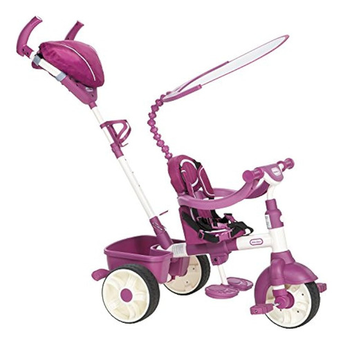 Little Tikes Paseo En Triciclo 4 En 1, Rosa / Morado, Edició