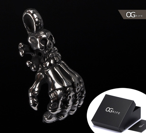 Pingente Aço Inoxidável Ogrife J-69 Top Qualidade