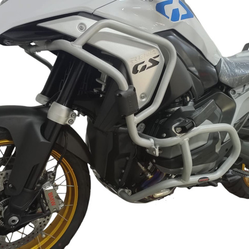 Protetor Motor Carenagem Pedaleiras R 1300 Gs Prata Mototeca