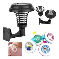 Comprar Repelente Mosquitos Citronella X10 + Foco Solar Uv Insectos