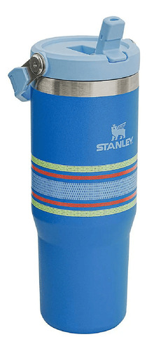 Botella Térmica Stanley 887ml Flip Straw Tum Color Azure Mesh