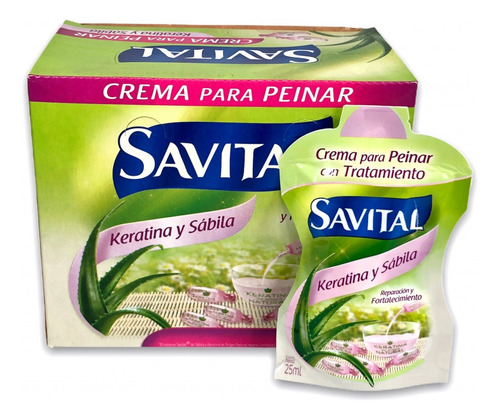 Savital Crema Para Peinar X20 - mL a $1100