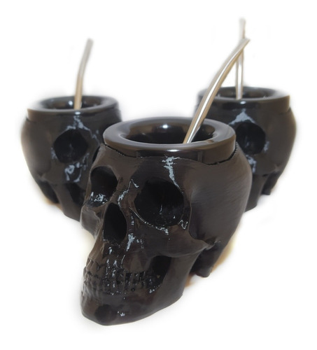 Mate En Forma Calavera Cráneo Realista Impresion Calidad 3d