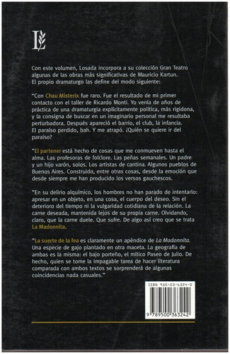 Imagen 2 de 3 de Chau Misterix. El Partener. La Modannita... - Kartun - Losa