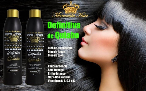 Progressiva+botox Escova Definitiva De Quiabo É Boa Maranata Hair Produto Para Alisar Cabelo Resenha Melhor Alisamento