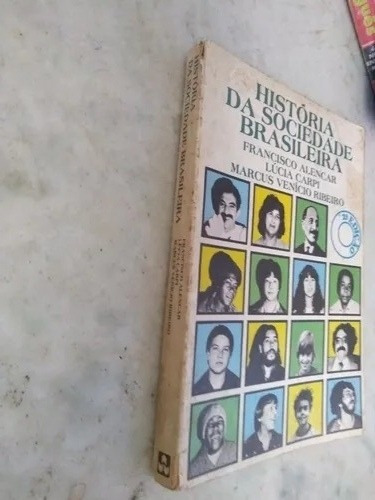 Livro História Da Sociedade Brasileira 