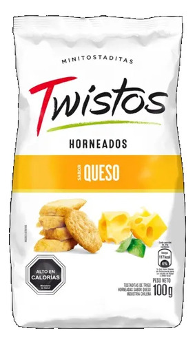Minitostaditas Twistos Sabor Jamón Iberico 100g