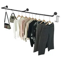 Comprar Percheros Industrial Con 3 Ganchos Estante De Ropa De Pared