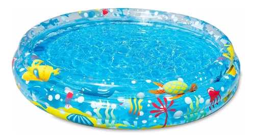 Piscine gonflable ronde Deep Dive 3 boudins - diamètre 152cm -hauteur 30 cm