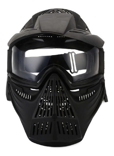 Imagen 2 de 10 de Mascara Táctica Airsoft Junxing Proteccion Fm-3