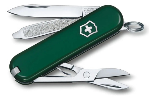 Canivete Multifunção Victorinox Classic + Verde Com 7 Ferramentas