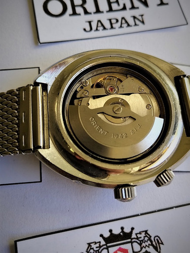 Orient Watch World Diver Jumbo Raro Coleção Cal 1942 Impecáv