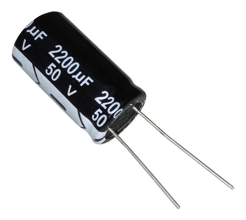 Capacitor 2200 Uf 50v Filtro Condensador ( Paquete 6 Pza )