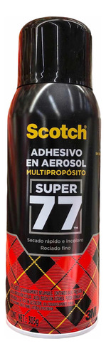 Adhesivo En Aerosol 3m Scotch Super 77 Multipropósito 305g