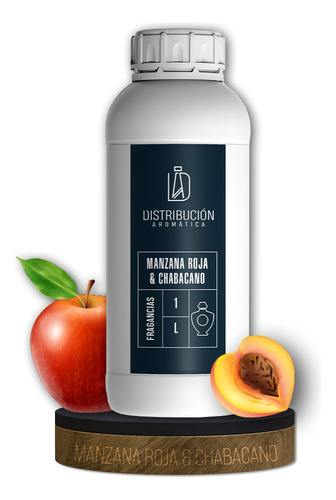 Esencia Manzana Roja & Chabacano P/a Dif Aplicaciones 1000ml