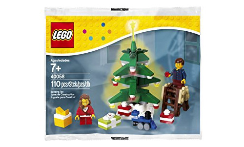 Set Lego 40058 Decorando El Árbol, 110 Unidades Vacaciones D