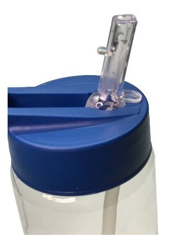 Imagen 5 de 10 de Hoppy De Plastico - 750ml Con Tapas De Colores X30 Unidades