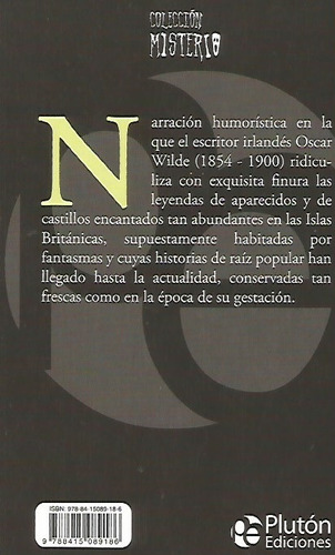 Imagen 2 de 2 de El Fantasma De Canterville Y Otros Cuentos O. Wilde