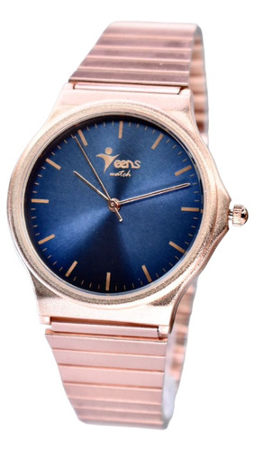 Reloj Para Mujer Marca Teens Pulso Acero Diametro 35mm