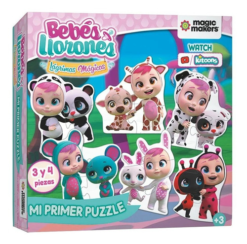 Mi Primer Puzzle Cry Babies 6 Rompecabezas De 3 Y 4 Piezas Regalos Leon Jugueteria Mi Primer Puzzle Cry Babies 6 Rompecabezas De 3 Y 4 Piezas Regalos Leon Jugueteria