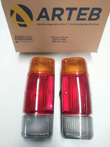 Kit Farol Lanterna Dianteira + Traseira D20 1993 94 95 1996