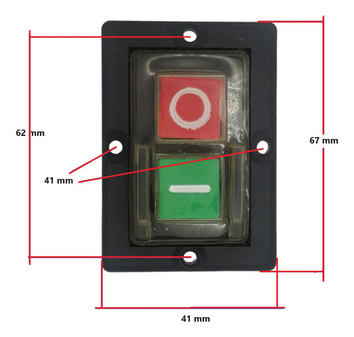 Interruptor Magnético De Seguridad K5d6-se4 4 Patas
