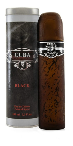 Perfume Caballero Cuba Black Original