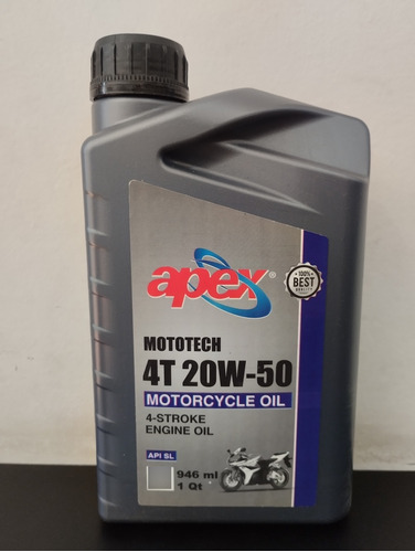 Aceite 20w50 4t Mineral Apex 