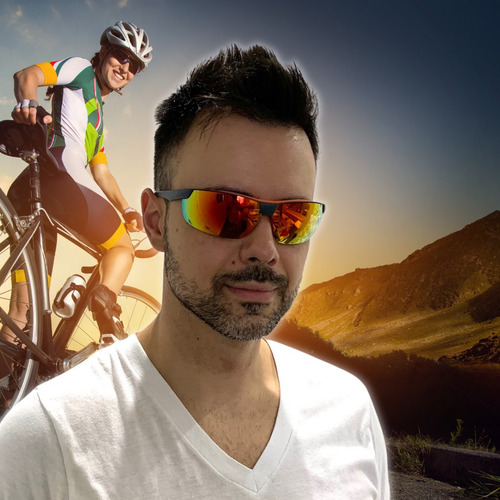 Imagem 4 de 7 de Óculos Esportivo In Ciclismo Bike Corrida Casual Espelhada