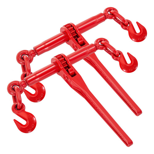 Vevor 2 Piezas Cadena De Remolque Gancho J Ganchos 9200 Lbs