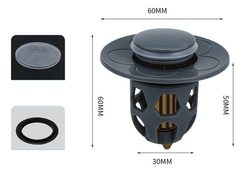 Para Desagüe De Lavabo, Desagüe De Lavabo Con Núcleo De Reso