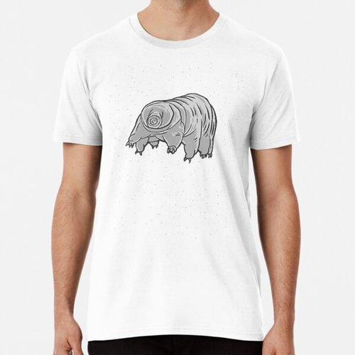 Remera Cool Science T Shirts-water Bear Tardigrade In Space 