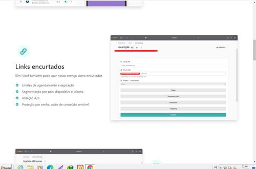 Bio Links, Encurtador De Url E Gerador De Códigos Qr