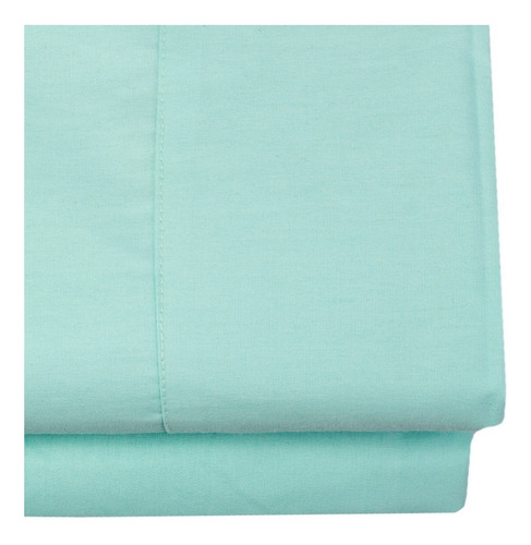 Baby Kit Juego De Sábanas Cary Smooth Colors 55x85 Cm Color Menta Diseño de la tela Liso