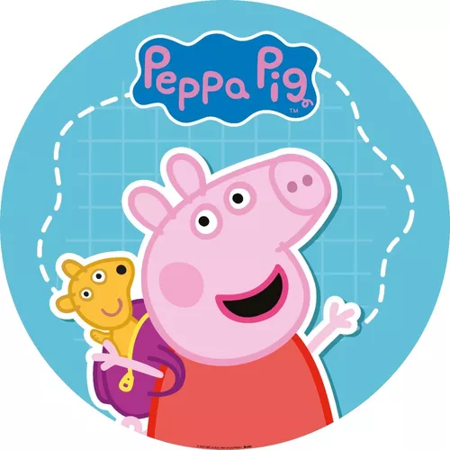 Tags Personalizadas do Kit Festa Peppa Pig Para Imprimir