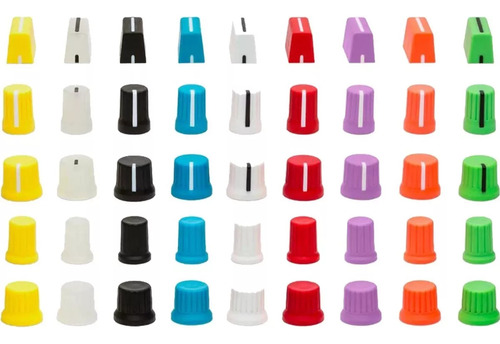 15 Super Knobs Chroma Caps Djtt Numark Mixtrack Quad