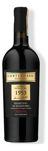 Primitivo Di Manduria Riserva Corterosso Supremo 1953
