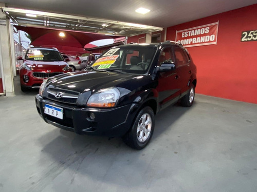 Imagem 1 de 14 de Hyundai Tucson Gls 2.0 Preta 2014 Couro Flex Automático