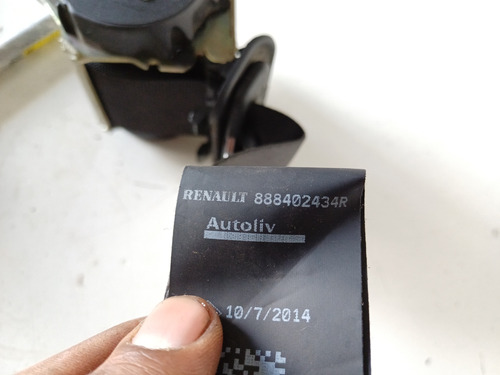 Cinturon Seg. Trasero Derecho Renault Logan Dynam 1.6l 12-19 (Usado)