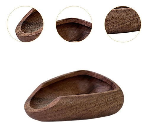 Cuenco De Madera Para Granos De Café, Bandeja De